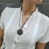 collar orgonita triple luna celta intuición femenina