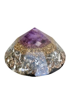 Orgonita Diamante Amatista para negocios