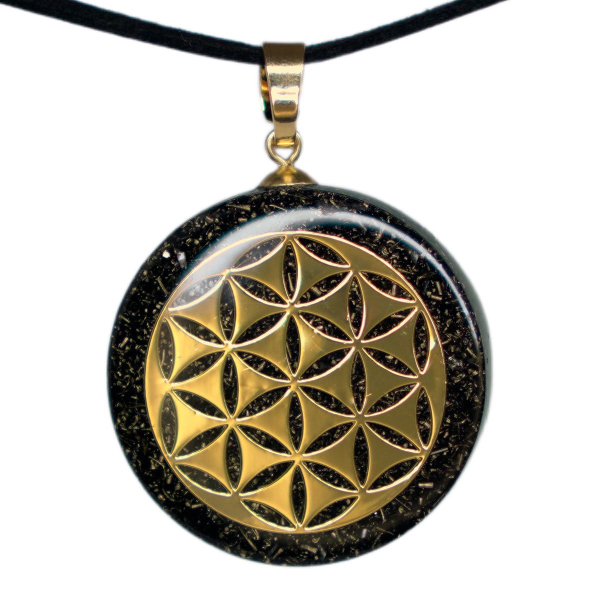 Collar Orgonita Flor de la Vida A