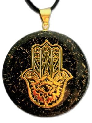 Collar Orgonita Hamsa