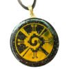collar orgonita hunab ku maya solar 38mm