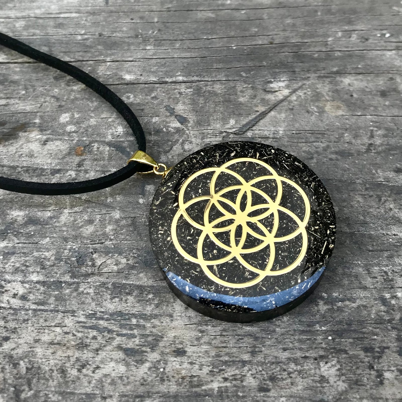 Collar Orgonita Semilla de la Vida - Imagen 2