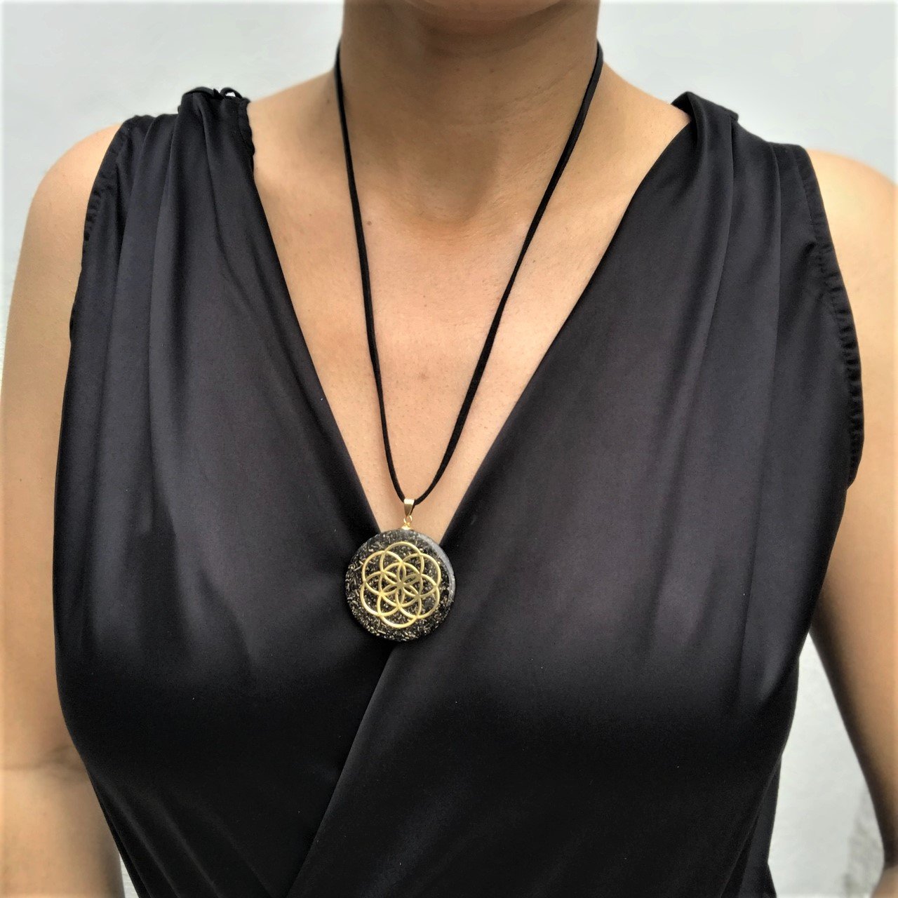 Collar Orgonita Semilla de la Vida - Imagen 6