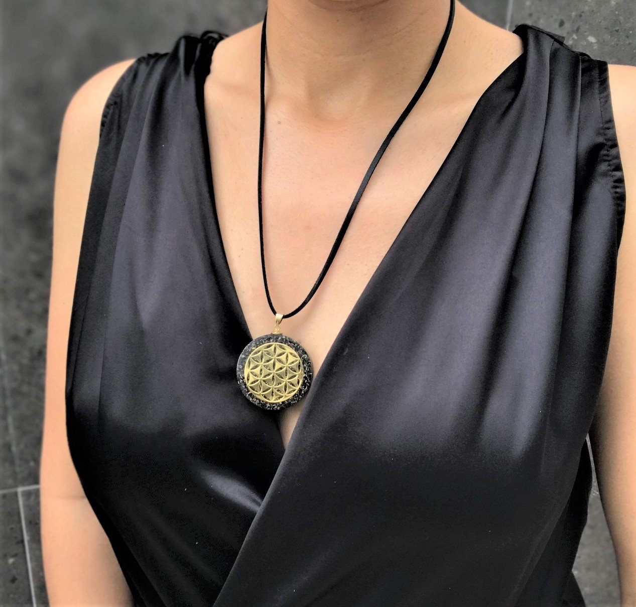 Collar Orgonita Flor de la Vida A - Imagen 6