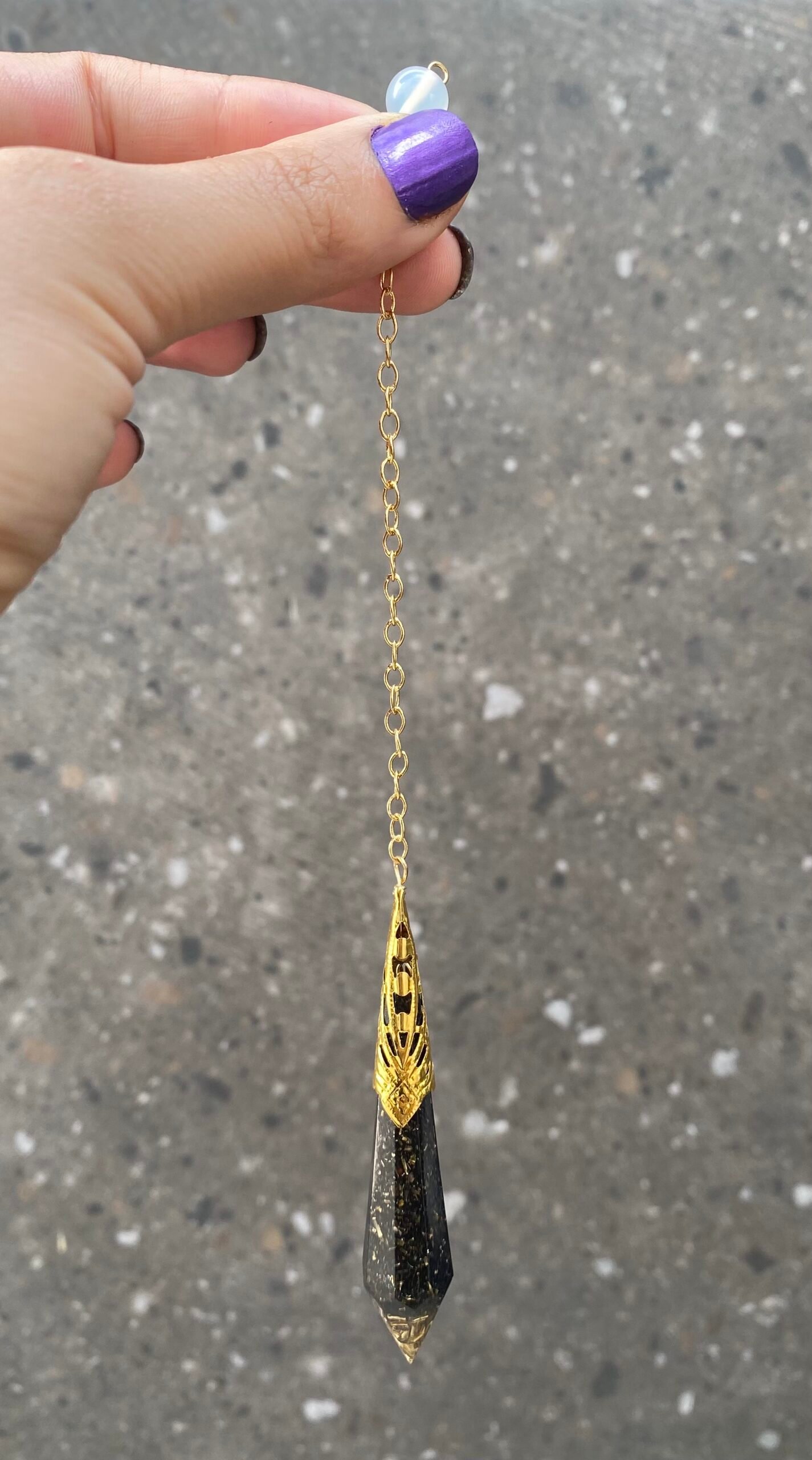 Péndulo Orgonita Sensus Gold - Imagen 4