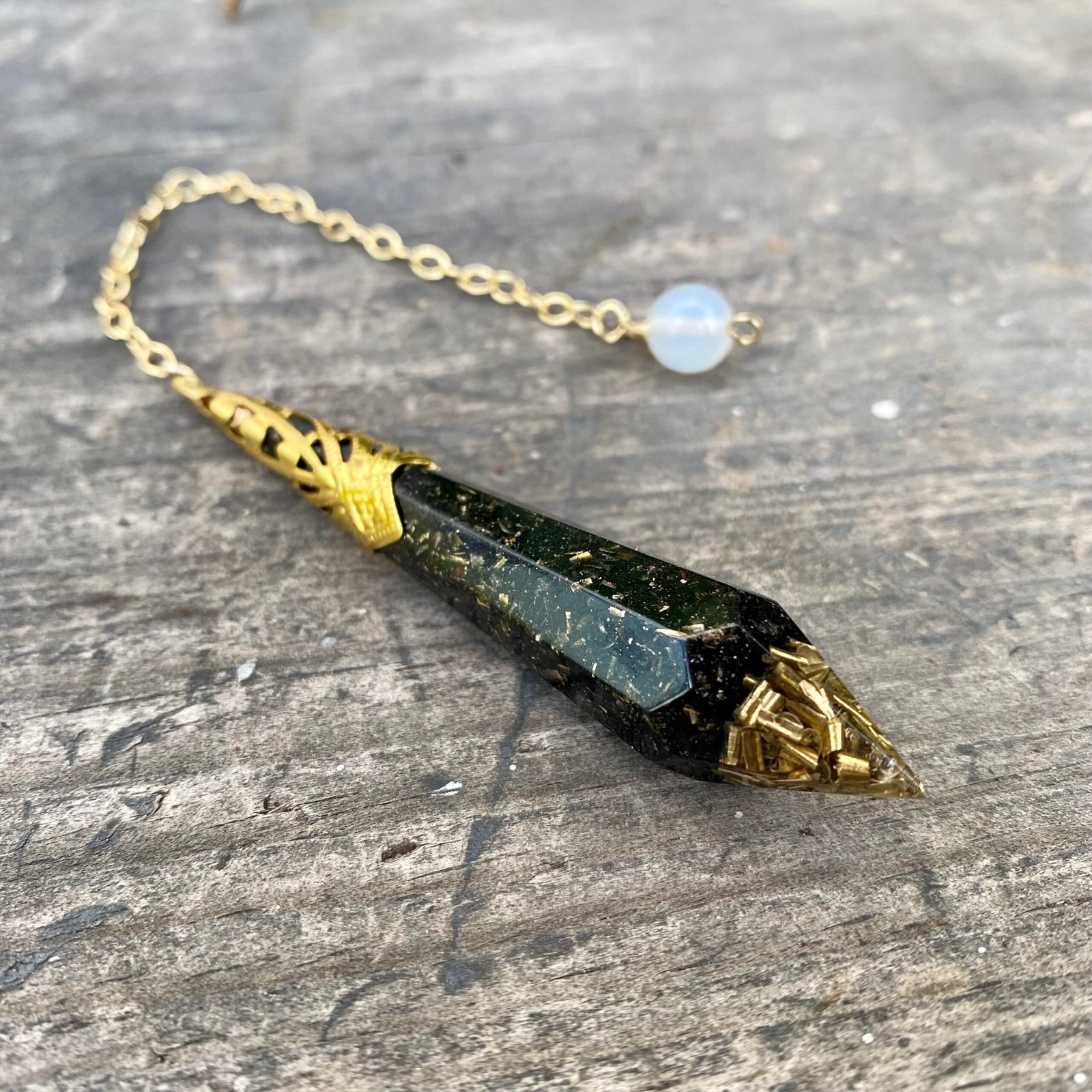 Péndulo Orgonita Sensus Gold - Imagen 2