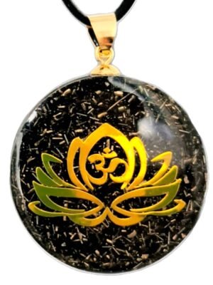 Collar Orgonita Flor de Loto & OM