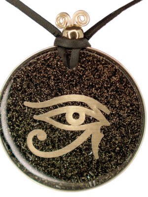 Medallón Orgonita Ojo de Horus