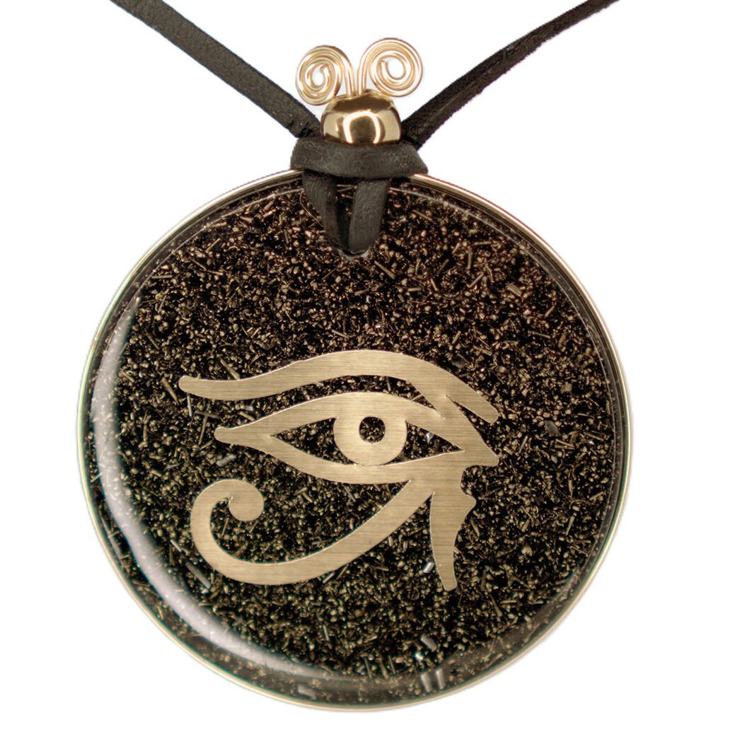 Medallón Orgonita Ojo de Horus