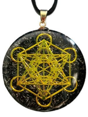 Collar Orgonita Cubo de Metatron