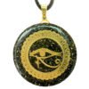 collar orgonita ojo de horus egipcio 38mm