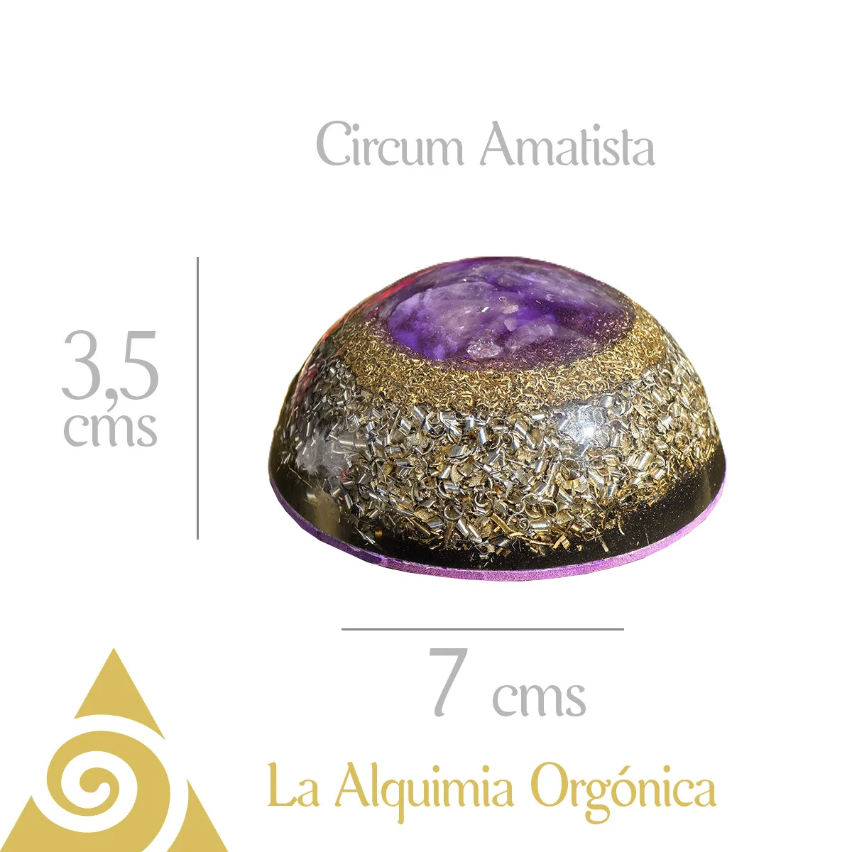 circum amatista orgonita sueño reparador dormitorio