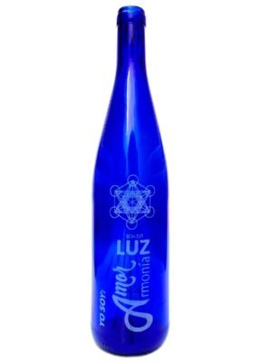 Botella Azul para Solarizar Agua