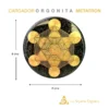 orgonita cargador cubo metatron geometría sagrada