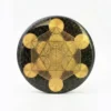 cargador orgonita cubo de metatron 8cm geometría sagrada
