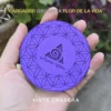 orgonita flor de la vida cargador shungita turmalina